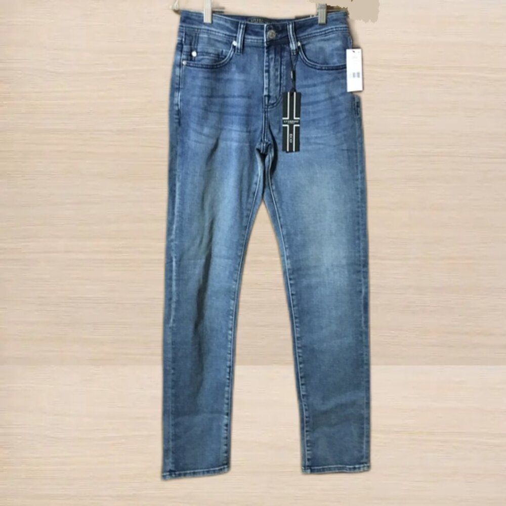 Liverpool Kingston Modern Straight ECO Men's Denim Blue Jeans 28x34